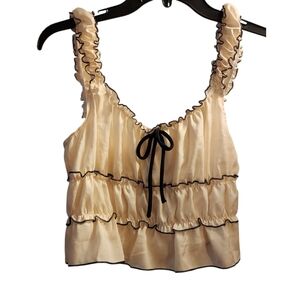 SugarKiss Sleeveless Cropped Top Size Medium NWT